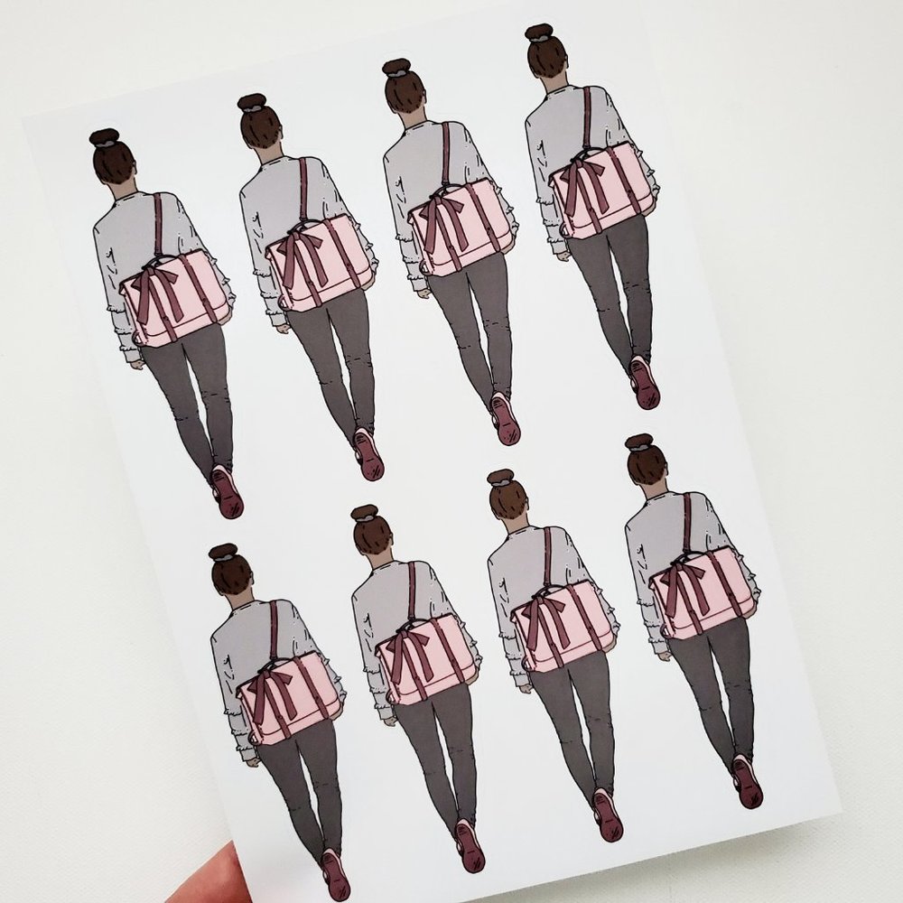 LB073 She Walks Her Path, Creates Her Own Future Poshmark Sticker [Price Firm] - Picture 3 of 10